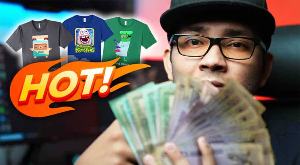 Merch By Amazon, Teespring: Earn Daily 10,000 TK By Selling T-shirts