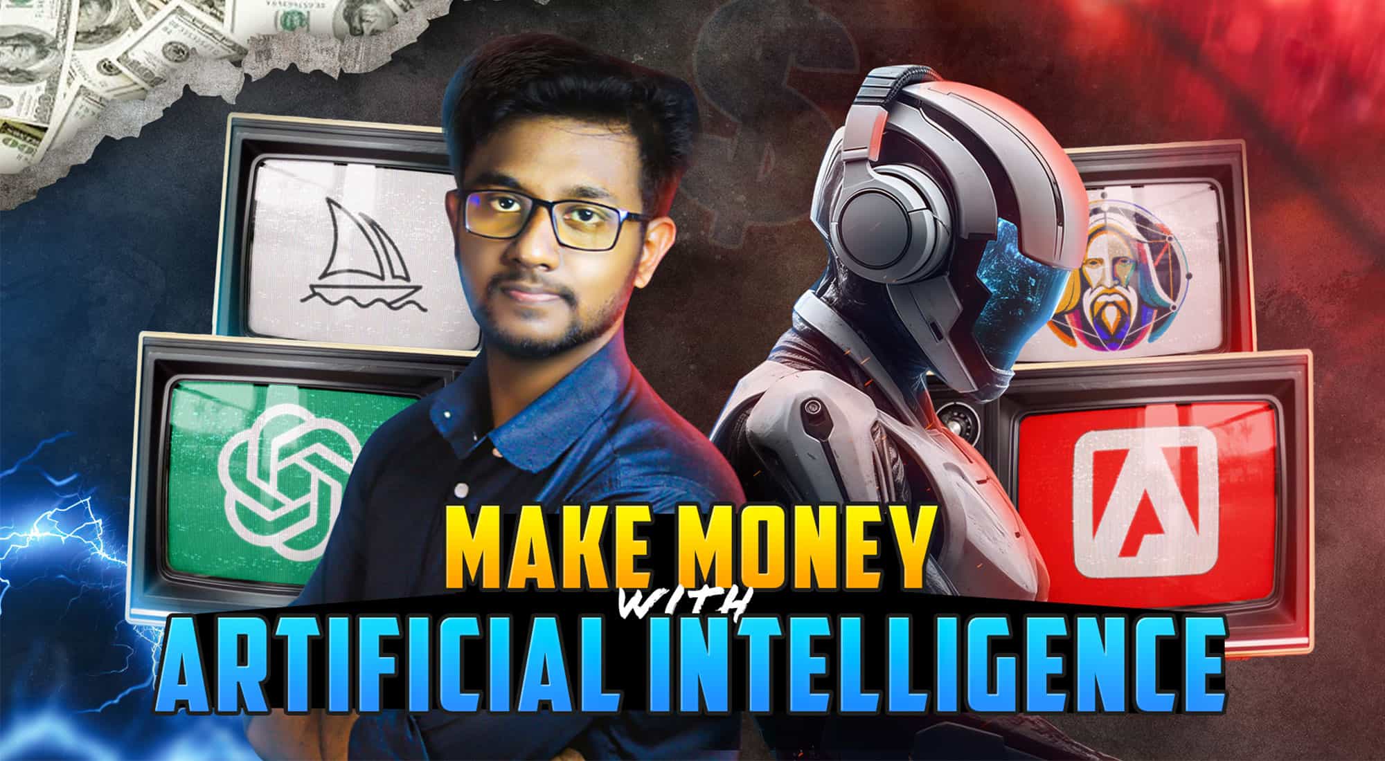 Master in Artificial Intelligence (AI) and Earn Money $$$ from Online